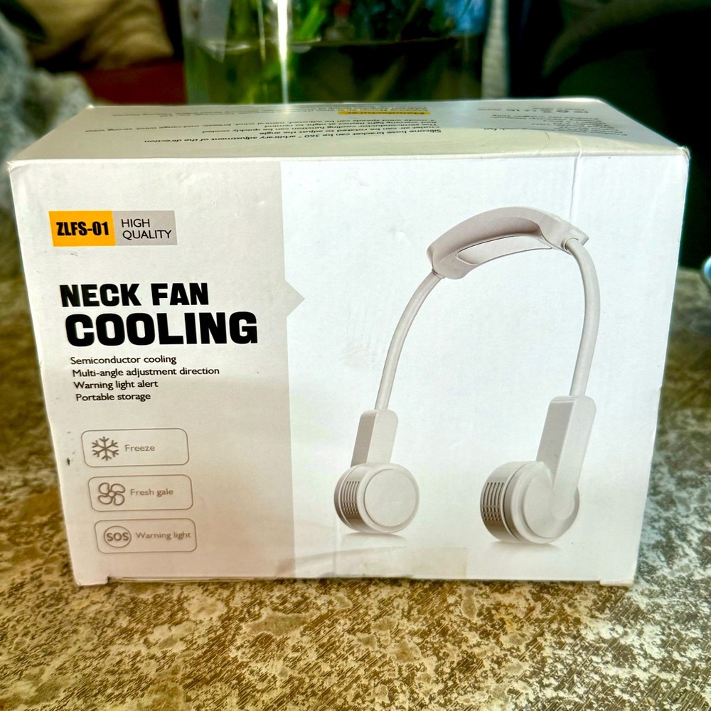 Neck Fan Cooling Device Portable Handsfree NIOB